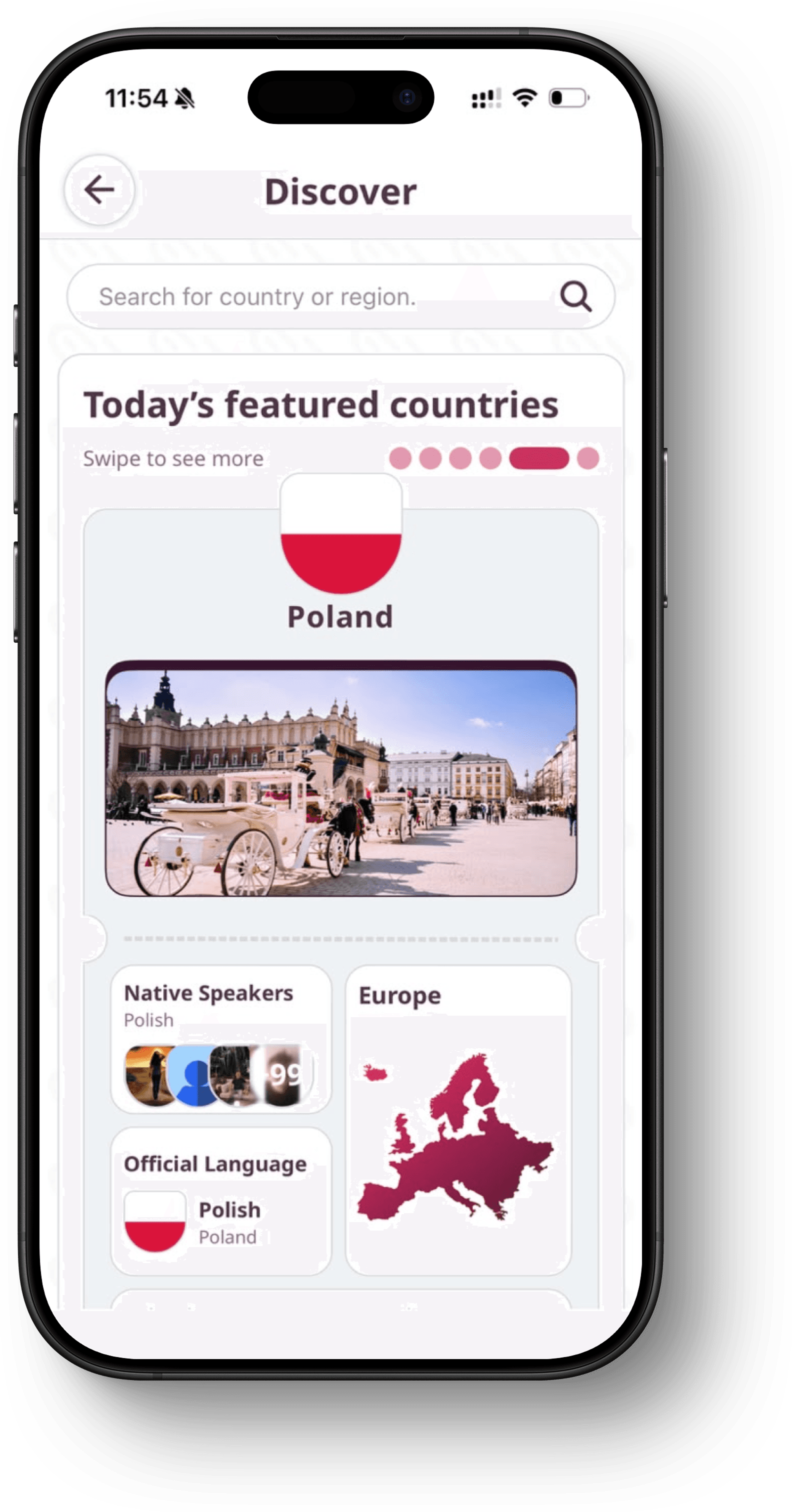 discover the world feature